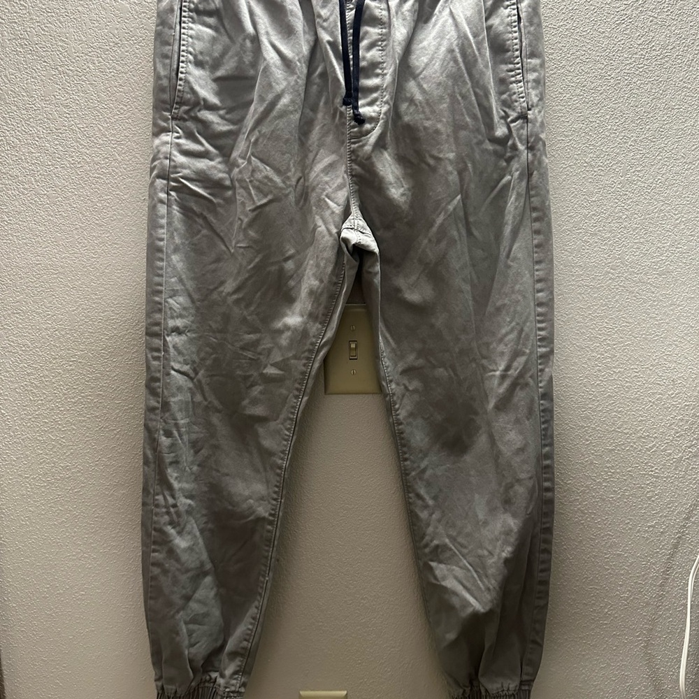 American Eagle Outfitters Gray Jogger Sweatpants Relaxed Fit